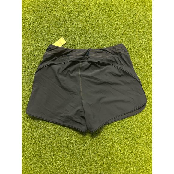 Lands' End women's active shorts in navy blue size large - Picture 2 of 4